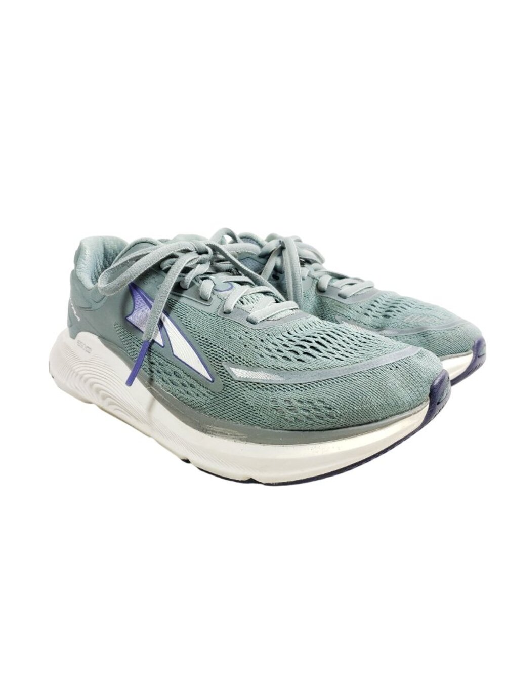 Altra Womens Size 7 Paradigm-6 Running Shoes Green Mesh Lightweight